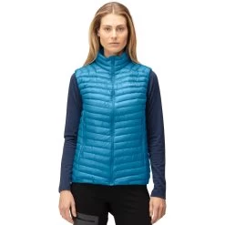 Norrona Trollveggen Superlight Down850 Vest Women - Hawaiian Surf