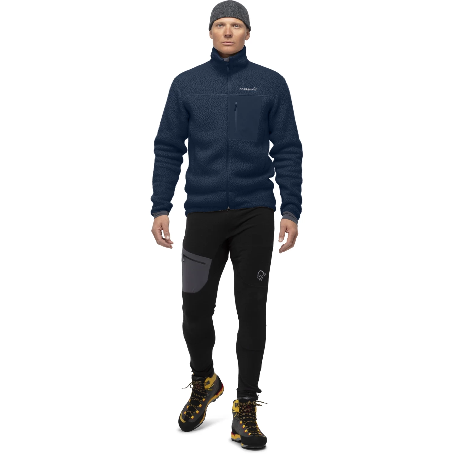 Norrona Trollveggen Thermal Pro Jacket Men - Indigo Night/Indigo Night 3 Norrona Trollveggen Thermal Pro Jacket Men - Indigo Night/Indigo Night - Image 3