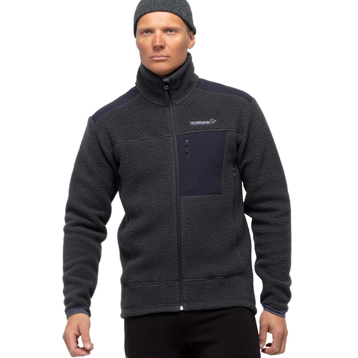 Norrona Trollveggen Thermal Pro Jacket Men - Phantom 1 Norrona Trollveggen Thermal Pro Jacket Men - Phantom