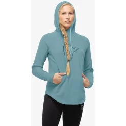 Norrona Warm2 Hood Women - Tourmaline Melange -Norrona norrona warm2 hood women tourmaline melange model 1 1151634
