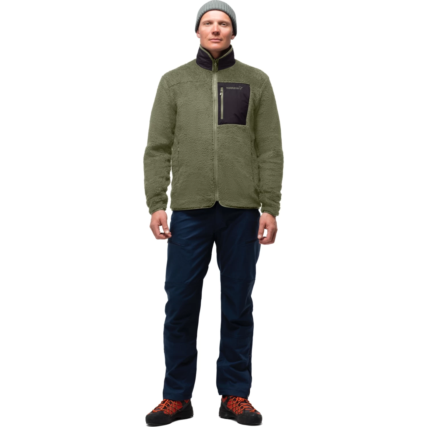 Norrona Warm3 Jacket Men - Olive Night 4 Norrona Warm3 Jacket Men - Olive Night - Image 4