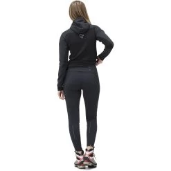 Norrona Wind Tights Women - Caviar/Dark Grey Melange -Norrona norrona wind tights women caviar dark grey melange 4 1032440