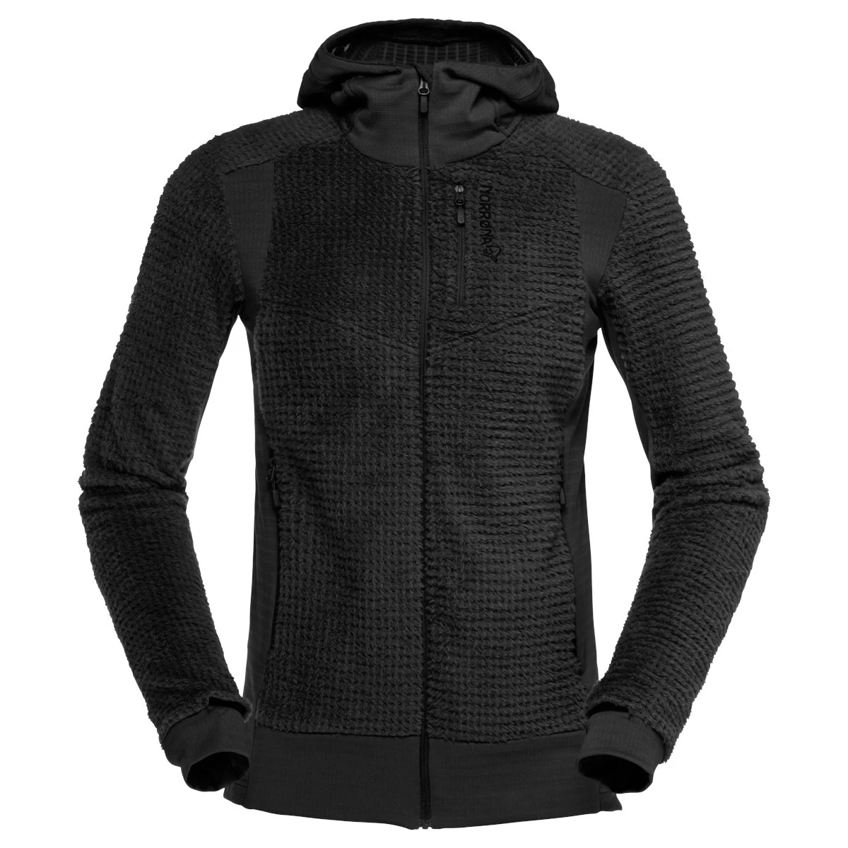 Norrona Falketind Alpha120 Zip Hood Women - Caviar 2 Norrona Falketind Alpha120 Zip Hood Women - Caviar - Image 2